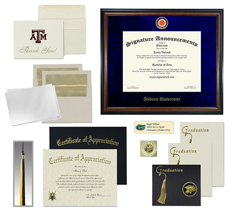 Virginia Polytechnic Institute and State University Announcement (Platinum Style)