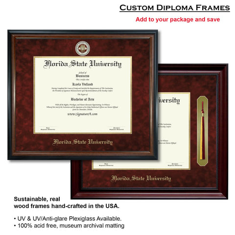 Florida State University Announcement (Classic Medallion Style)