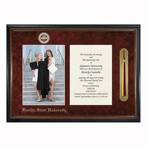 Florida State University Graduation Announcement (Framed Style) Not ready