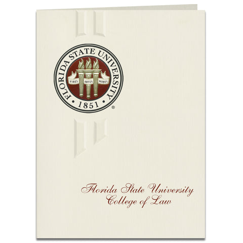 Florida State University College of Law Announcement (Elegant Style)